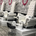 cadeira de massagem spa pedicure de luxo sem encanamento trono